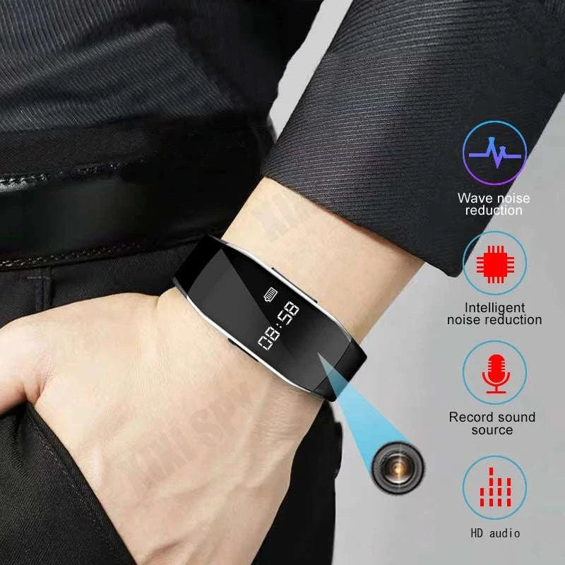 1080P HD Camera Watch with Voice Recorder and One-Click Recording - Image 2