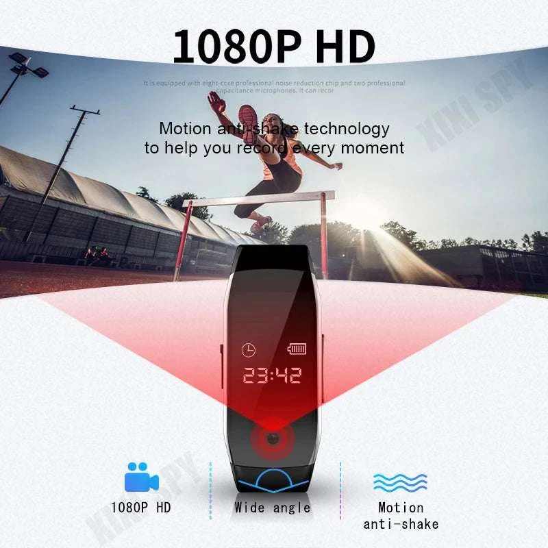 1080P HD Camera Watch with Voice Recorder and One-Click Recording - Image 4