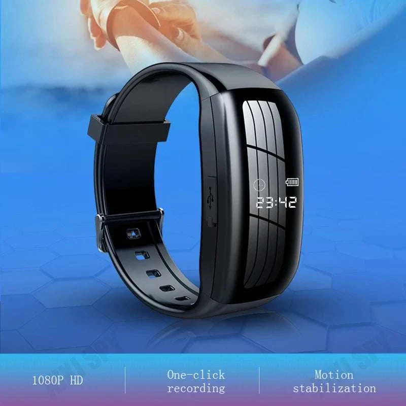 1080P HD Camera Watch with Voice Recorder and One-Click Recording - Image 6