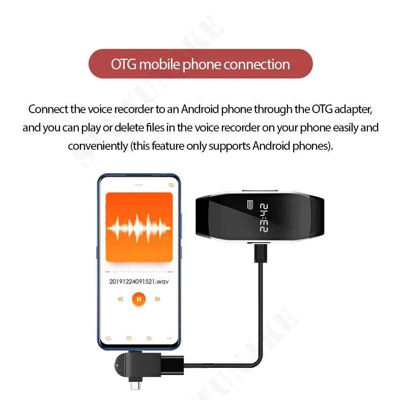 1080P HD Camera Watch with Voice Recorder and One-Click Recording - Image 9