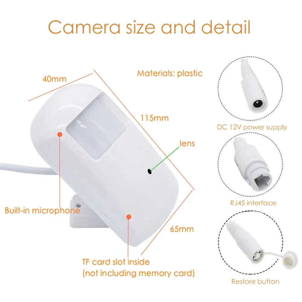 1080P/5MP Indoor WiFi IP Security Camera with 940nm Night Vision - Image 12