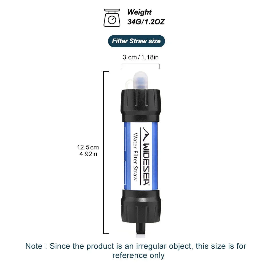 Camping Outdoor Water Purifier Straw with 0.01 Micron Filtration - Image 3