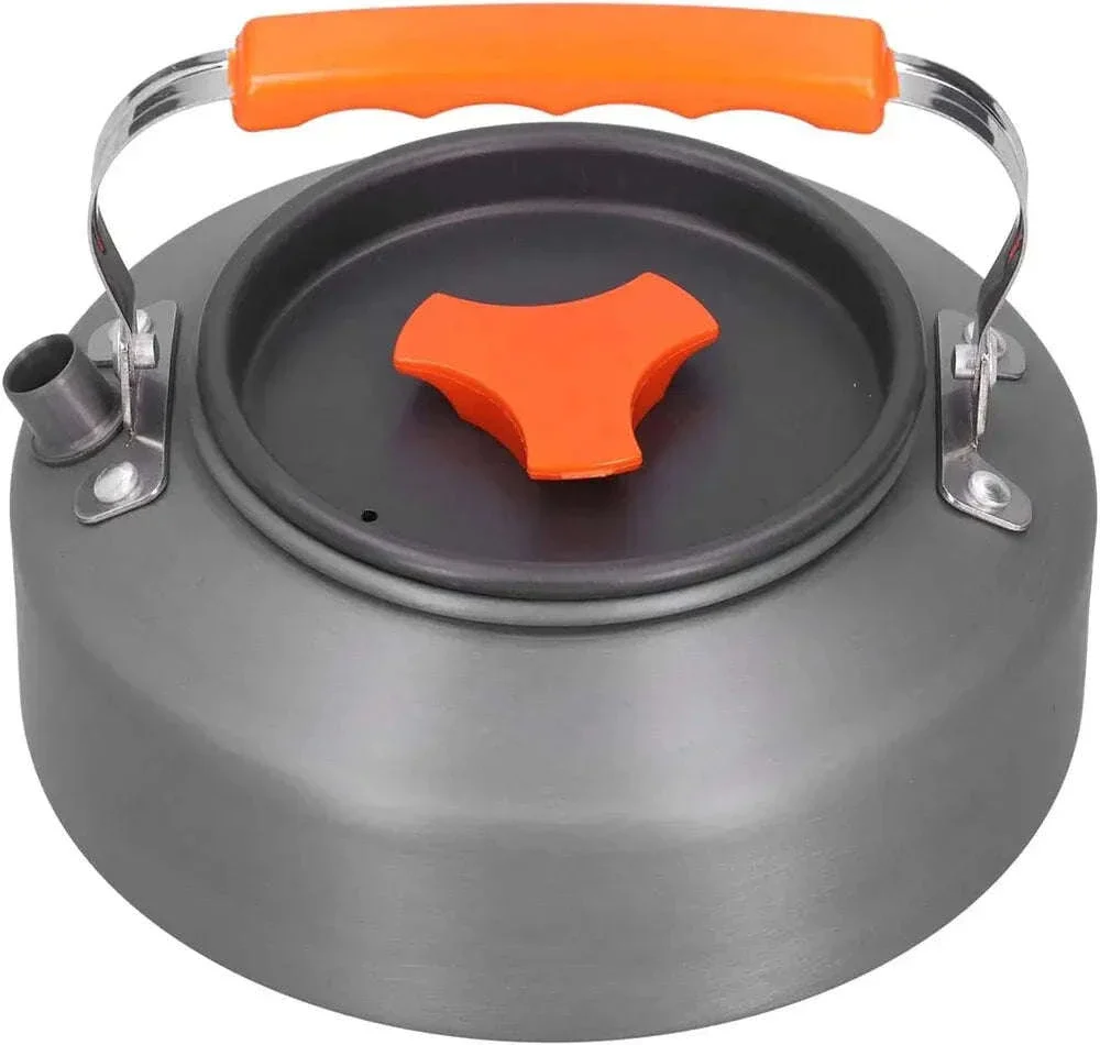 Camping Water Kettle Lightweight Aluminium Alloy 1.1L for Outdoor Travel Hiking Picnic - Image 11