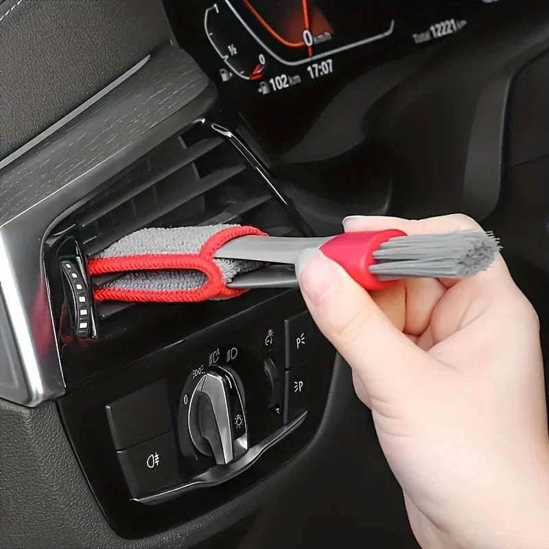 Car Vent Cleaning Brush for Tight Spaces and Interior Dust - Image 2
