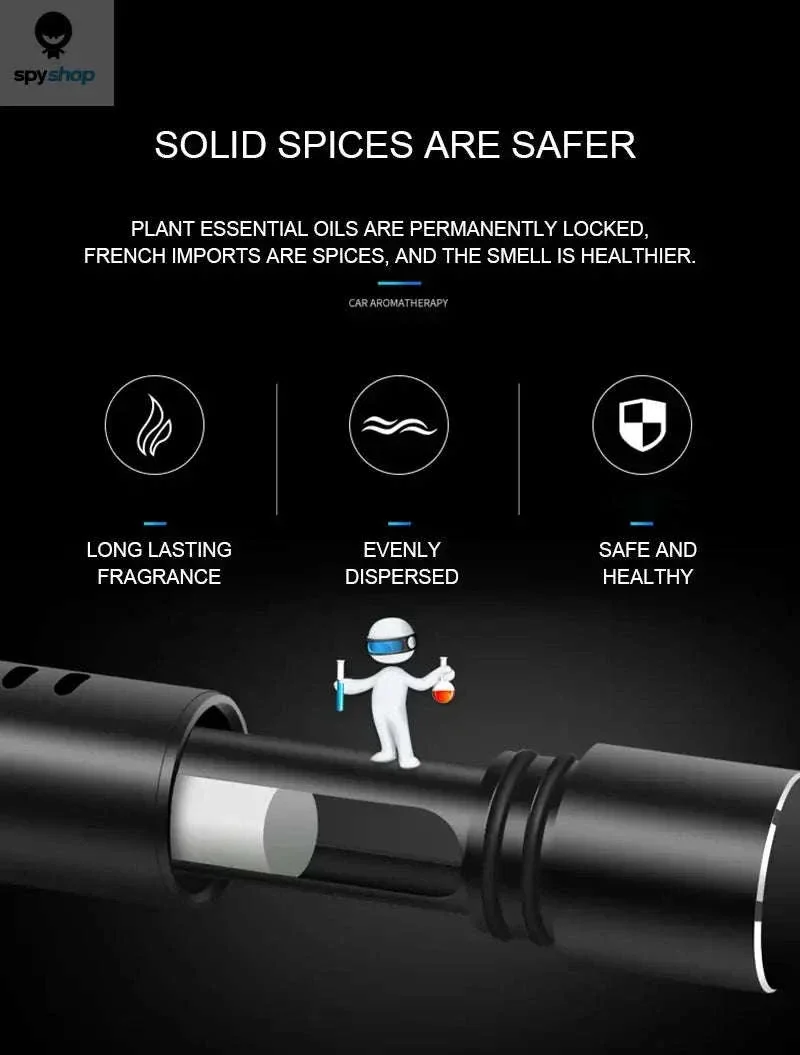 Car Air Vent Perfume Clip Set with Adjustable Fragrance Control - Image 9