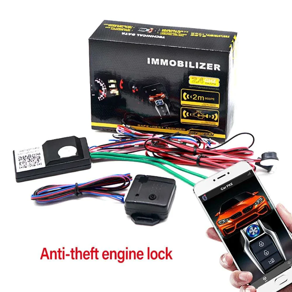 Car Alarm Keyless Entry & Remote Start System with Push Start - Image 26