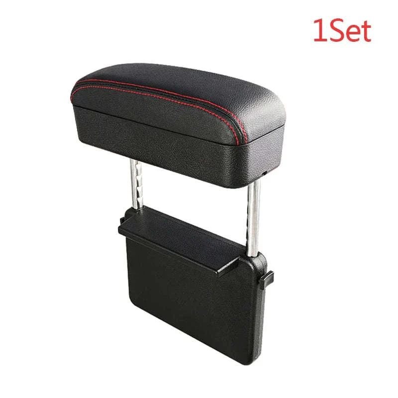 Car Armrest Box Elbow Support Adjustable Seat Gap Organizer Cushion - Image 22