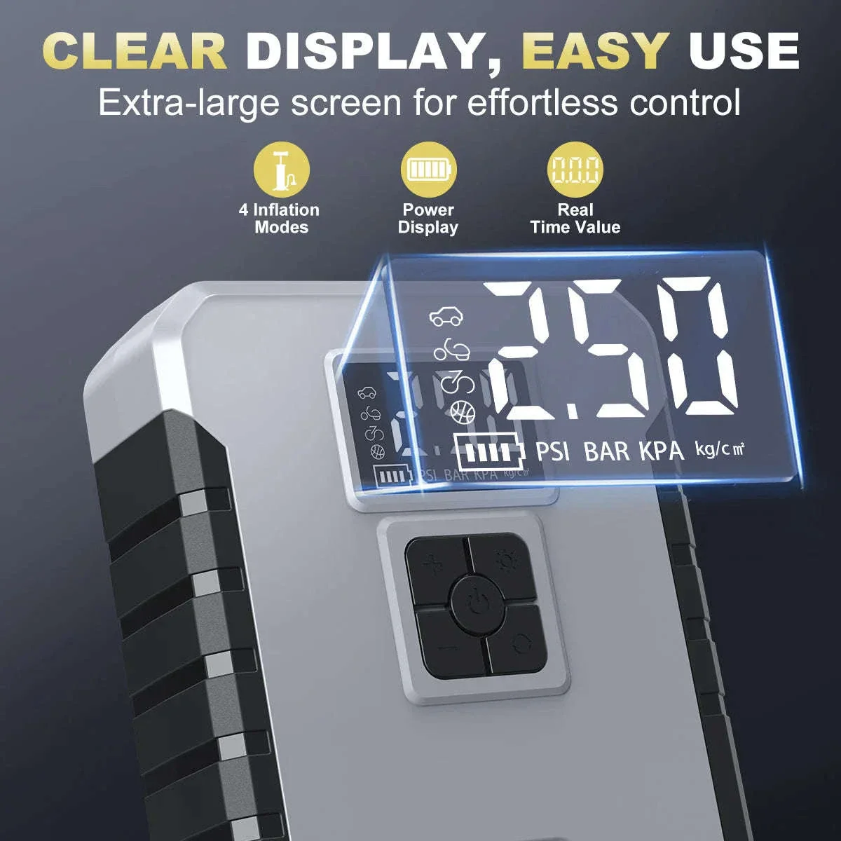 Car Battery Jump Starter with Digital Display - Image 13