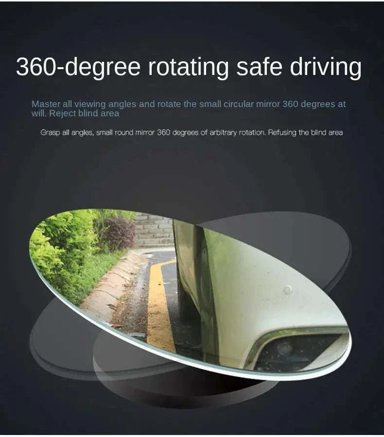 Car Blind Spot Mirror with 360° Adjustable Wide-Angle View - Image 17