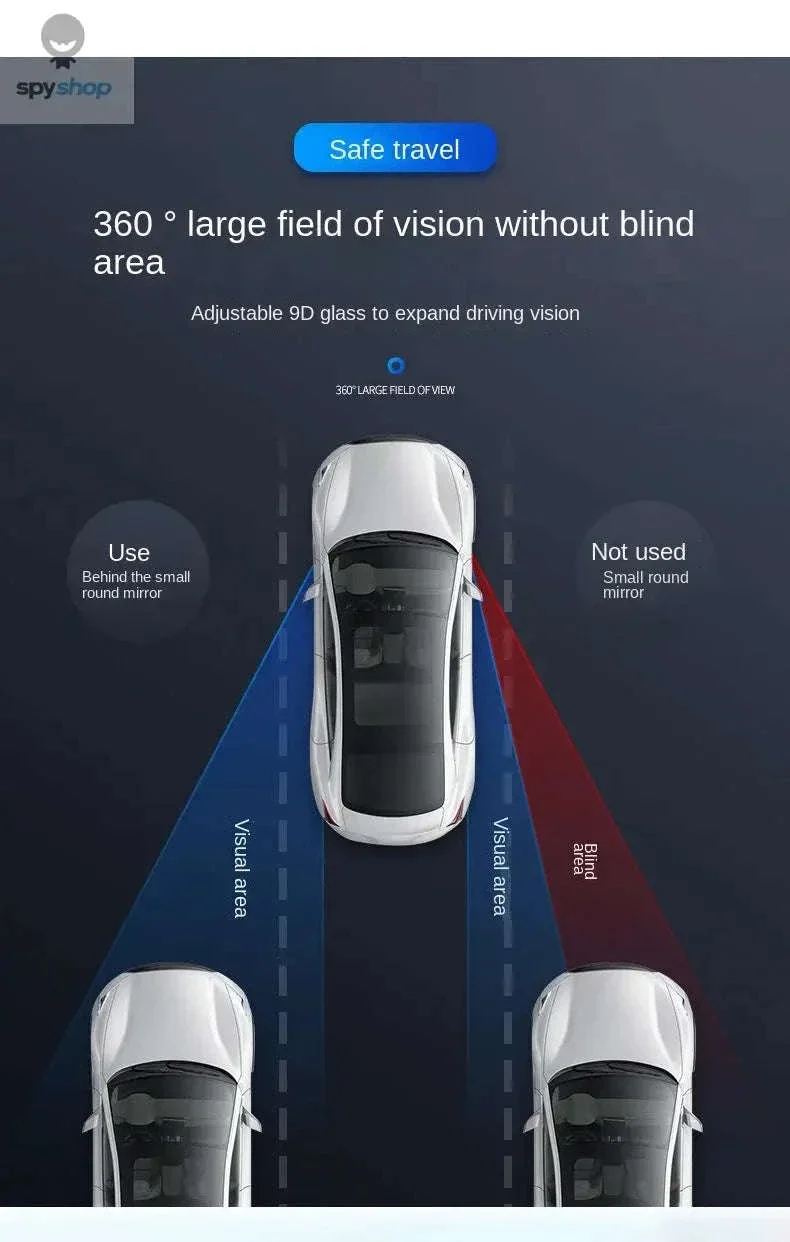 Car Blind Spot Mirror with 360° Adjustable Wide-Angle View - Image 19