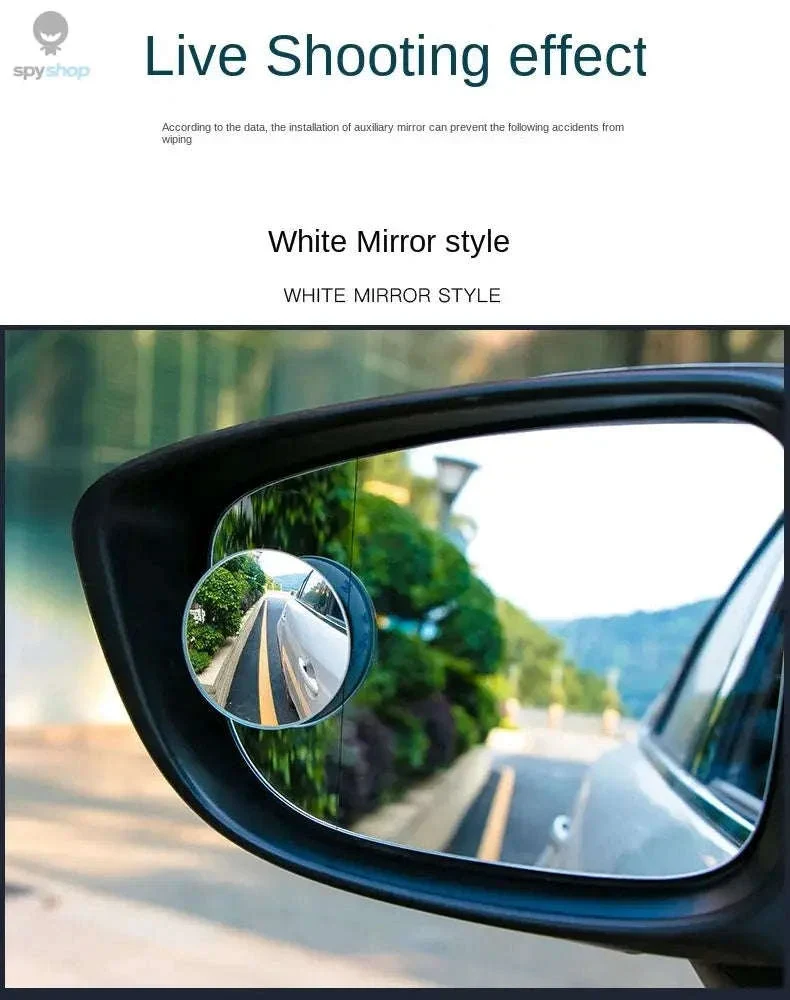 Car Blind Spot Mirror with 360° Adjustable Wide-Angle View - Image 21