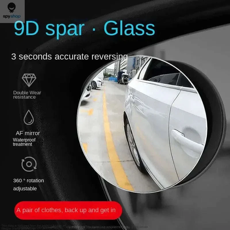 Car Blind Spot Mirror with 360° Adjustable Wide-Angle View - Image 3
