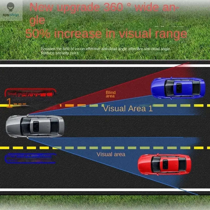 Car Blind Spot Mirror with 360° Adjustable Wide-Angle View - Image 5