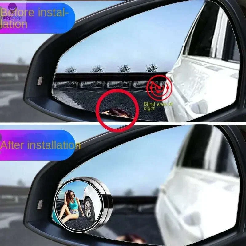 Car Blind Spot Mirror with 360° Adjustable Wide-Angle View - Image 6