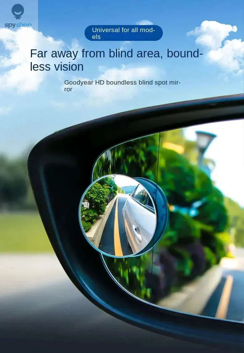 Car Blind Spot Mirror with 360° Adjustable Wide-Angle View - Image 8