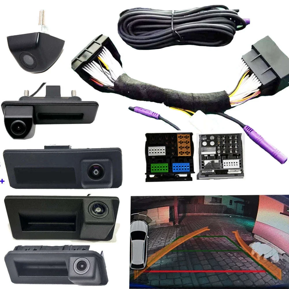 Dynamic Trajectory Rear View Camera for VW, Audi & Skoda MQB/PQ