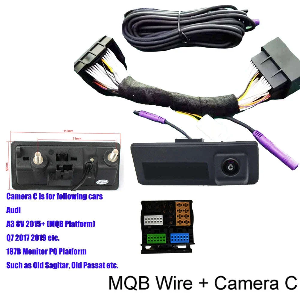 Dynamic Trajectory Rear View Camera for VW, Audi & Skoda MQB/PQ - Image 32