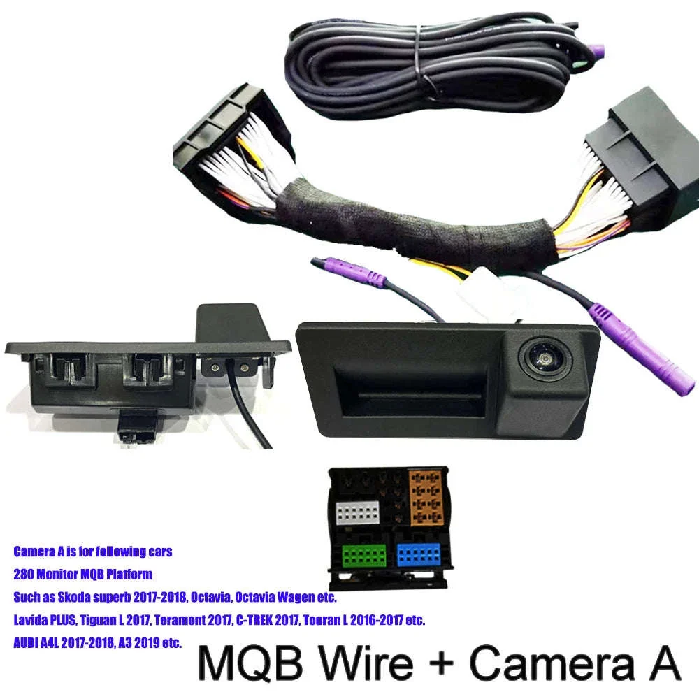 Dynamic Trajectory Rear View Camera for VW, Audi & Skoda MQB/PQ - Image 4