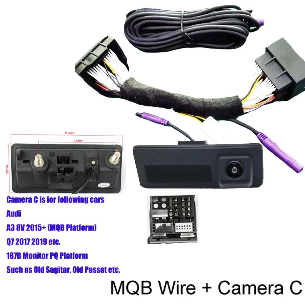 Dynamic Trajectory Rear View Camera for VW, Audi & Skoda MQB/PQ - Image 7