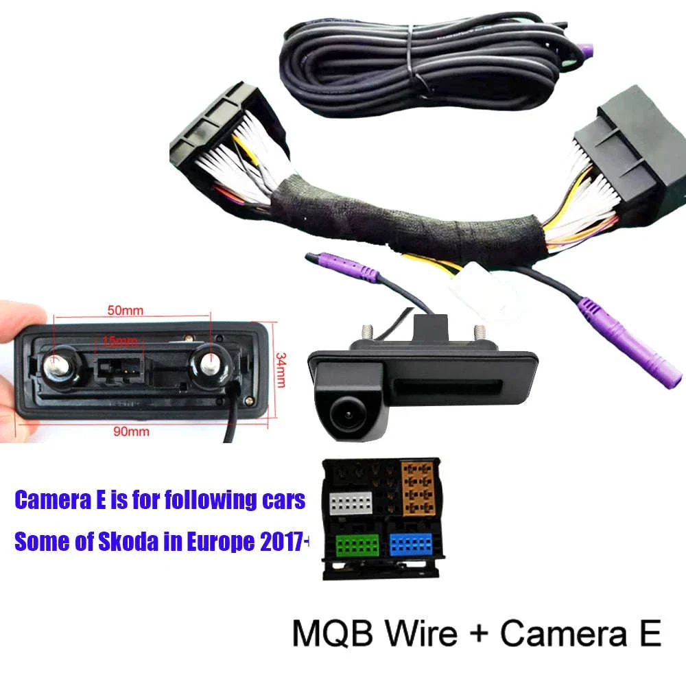 Dynamic Trajectory Rear View Camera for VW, Audi & Skoda MQB/PQ - Image 8