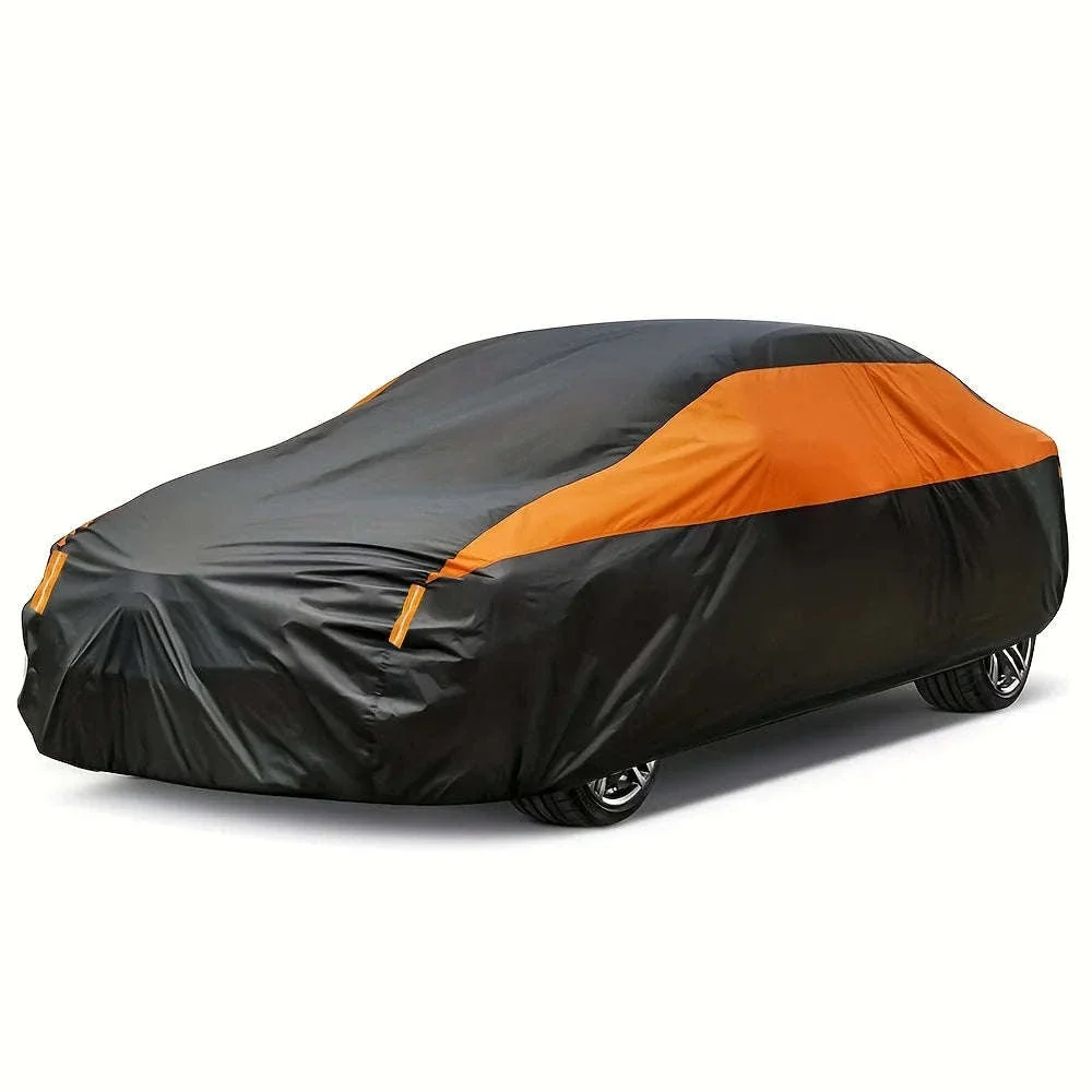 Universal Waterproof Car Cover for SUV and Sedan Protection - Image 5