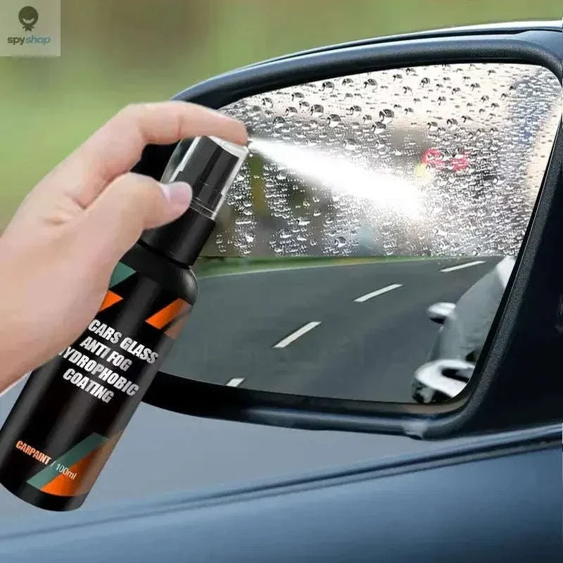 Car Glass Hydrophobic Coating Spray for Clearer Rainy Driving