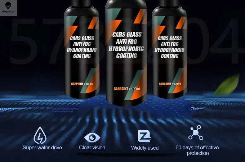 Car Glass Hydrophobic Coating Spray for Clearer Rainy Driving - Image 10