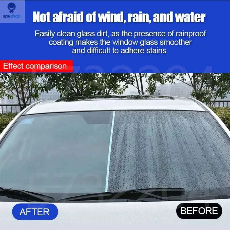 Car Glass Hydrophobic Coating Spray for Clearer Rainy Driving - Image 2