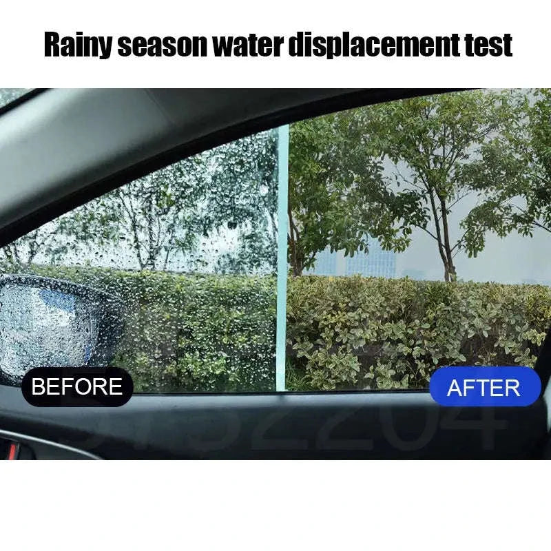 Car Glass Hydrophobic Coating Spray for Clearer Rainy Driving - Image 3
