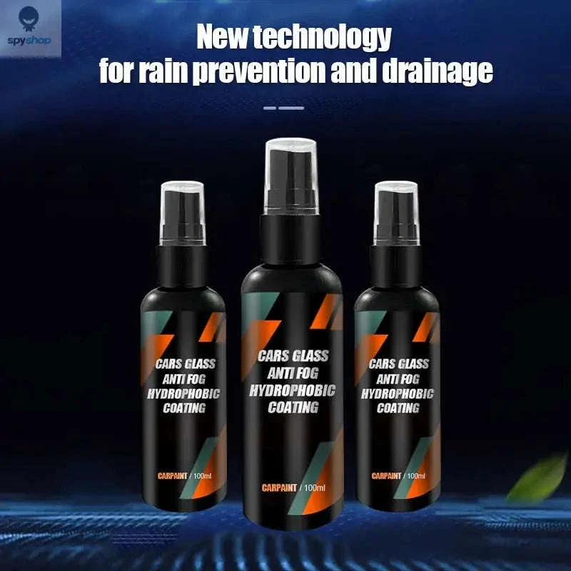 Car Glass Hydrophobic Coating Spray for Clearer Rainy Driving - Image 5