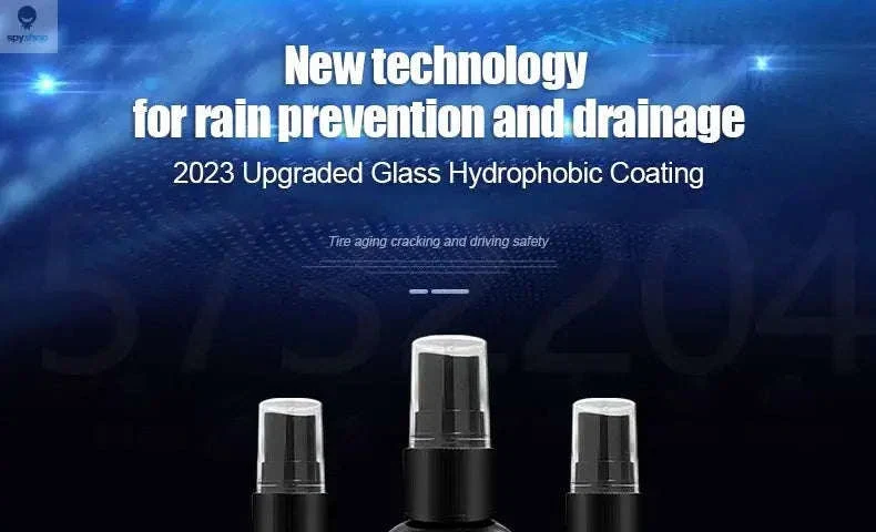 Car Glass Hydrophobic Coating Spray for Clearer Rainy Driving - Image 9
