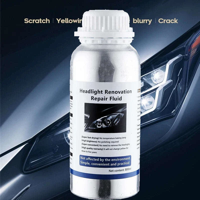 Car Headlight Repair Fluid for Clear, Bright Headlights - Image 4