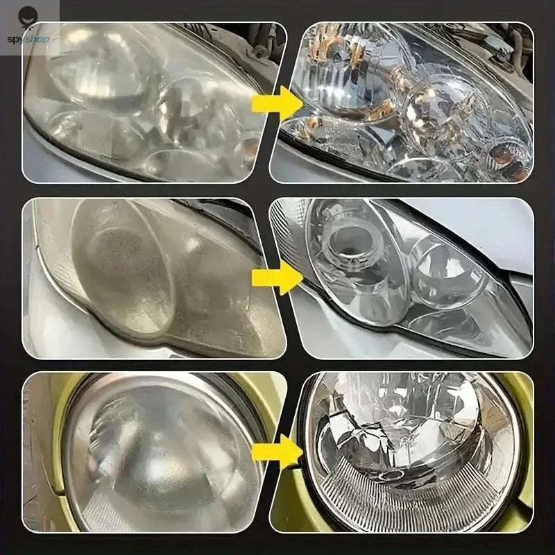 Car Headlight Restoration Kit for Clearer, Brighter Lenses - Image 2