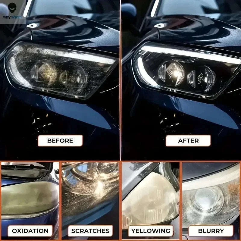 Car Headlight Restoration Kit for Clearer, Brighter Lenses - Image 3