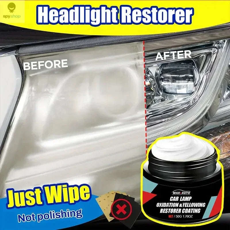Car Headlight Restoration Kit for Clearer, Brighter Lenses - Image 6