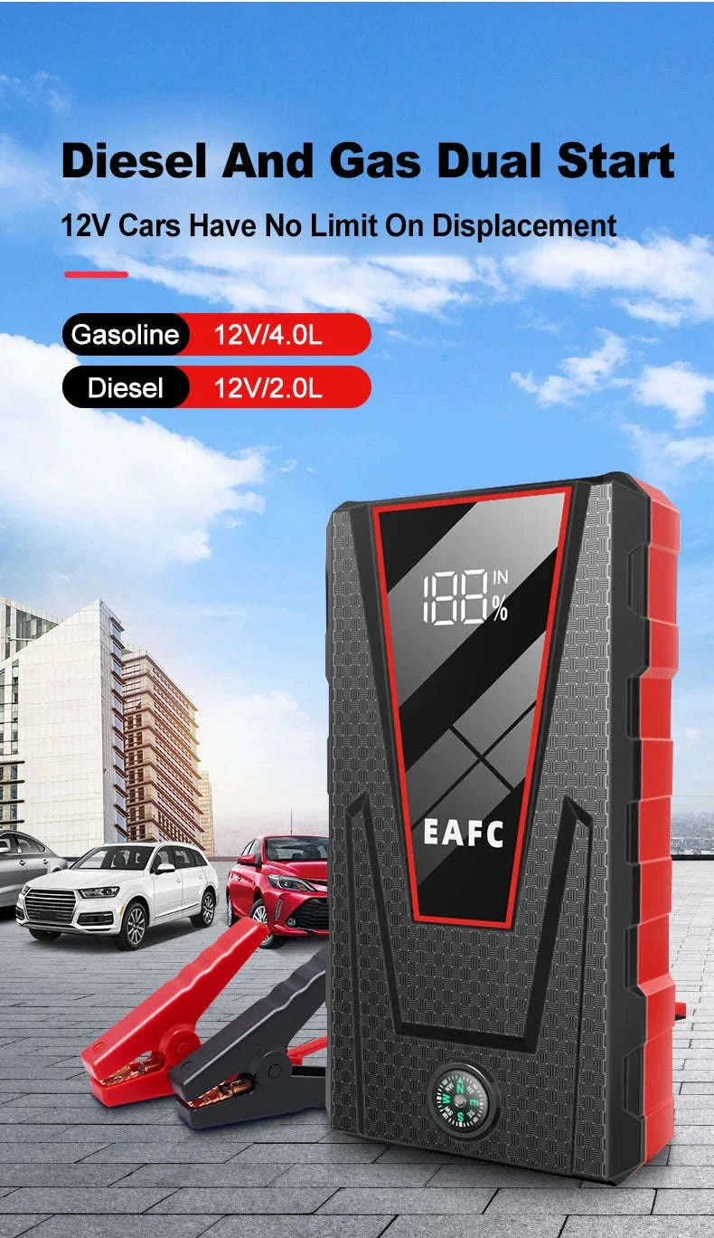 Car Jump Starter 1200A Portable Power Bank for Emergencies - Image 10