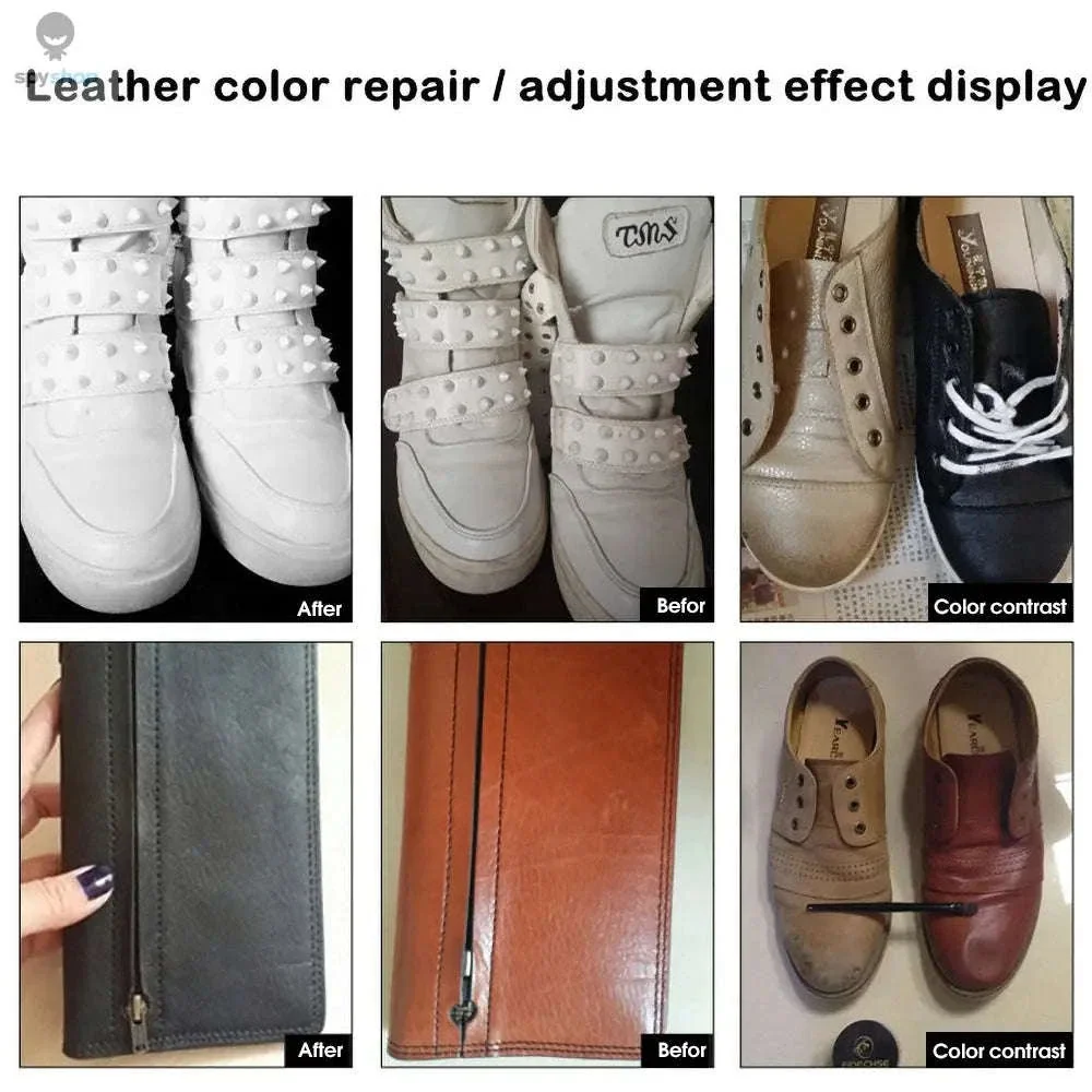 Car Leather Repair Kit Liquid Recoloring Balm 50ml - Image 4