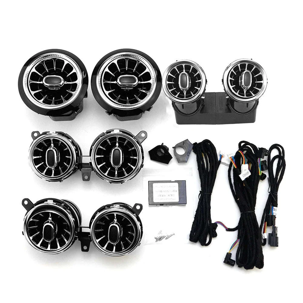 Mercedes-Benz E-Class W213 64-Color LED Vent Atmosphere Light Set - Image 8