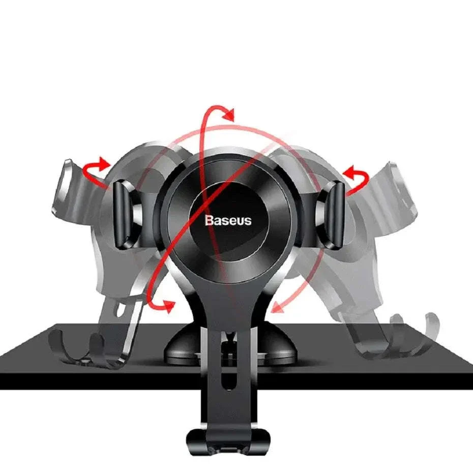 Car Phone Holder with Auto Lock Suction Mount & 360° Rotation - Image 11