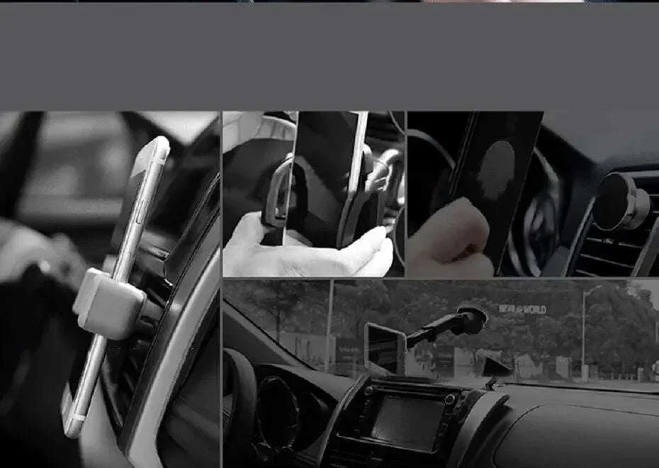 Car Phone Holder with Auto Lock Suction Mount & 360° Rotation - Image 14