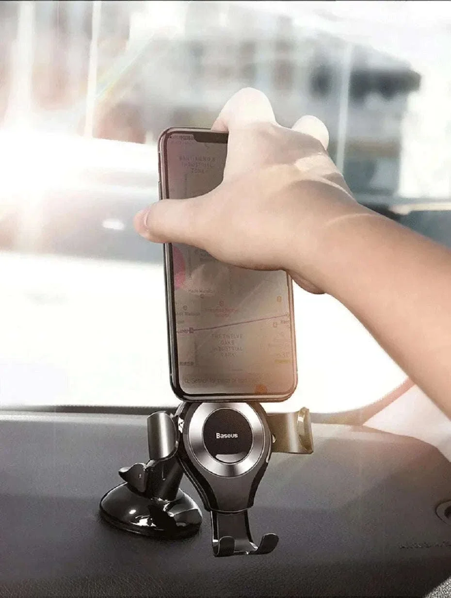 Car Phone Holder with Auto Lock Suction Mount & 360° Rotation - Image 15