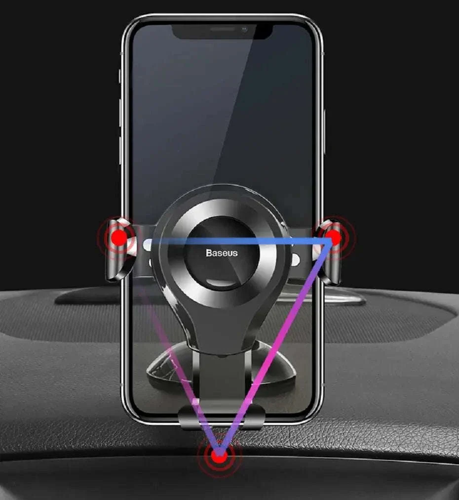 Car Phone Holder with Auto Lock Suction Mount & 360° Rotation - Image 8
