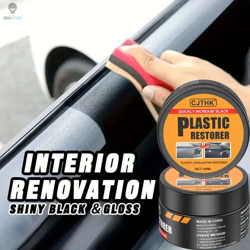 Car Plastic Restorer Back to Black Gloss Finish - Image 7