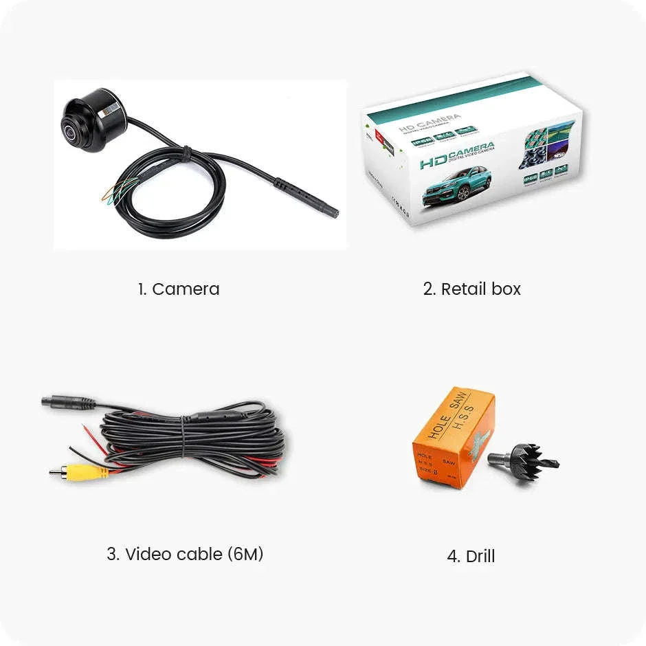 AHD1080P Car Rear View Camera with 170° Fisheye Lens - Image 7