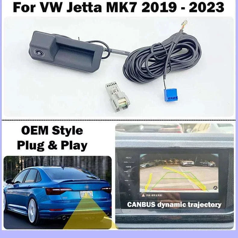 VW Jetta MK7 Rear View Backup Camera 2019–2023 Plug & Play - Image 9