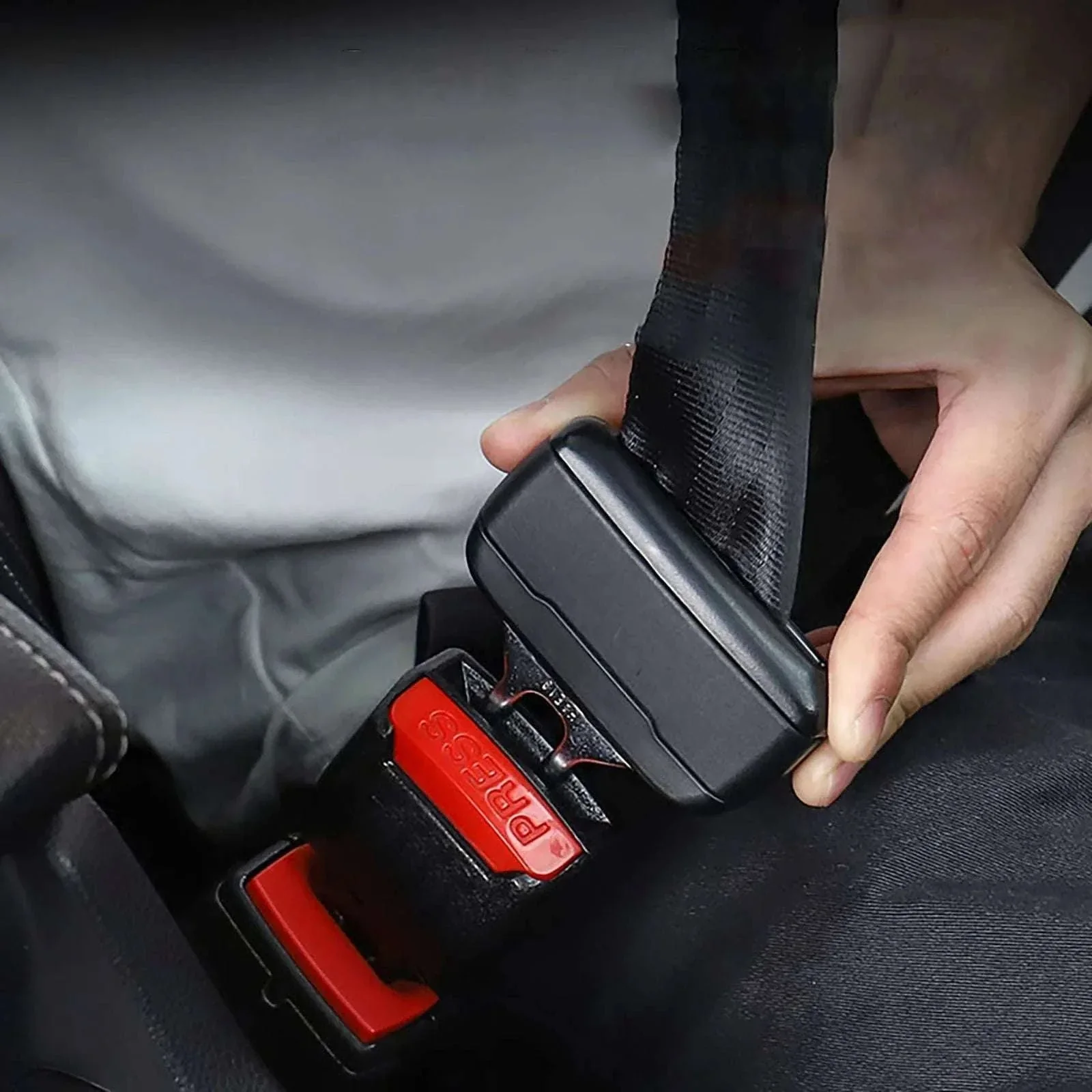 2pcs Car Seat Belt Extender with Padding for Comfortable Fit - Image 2