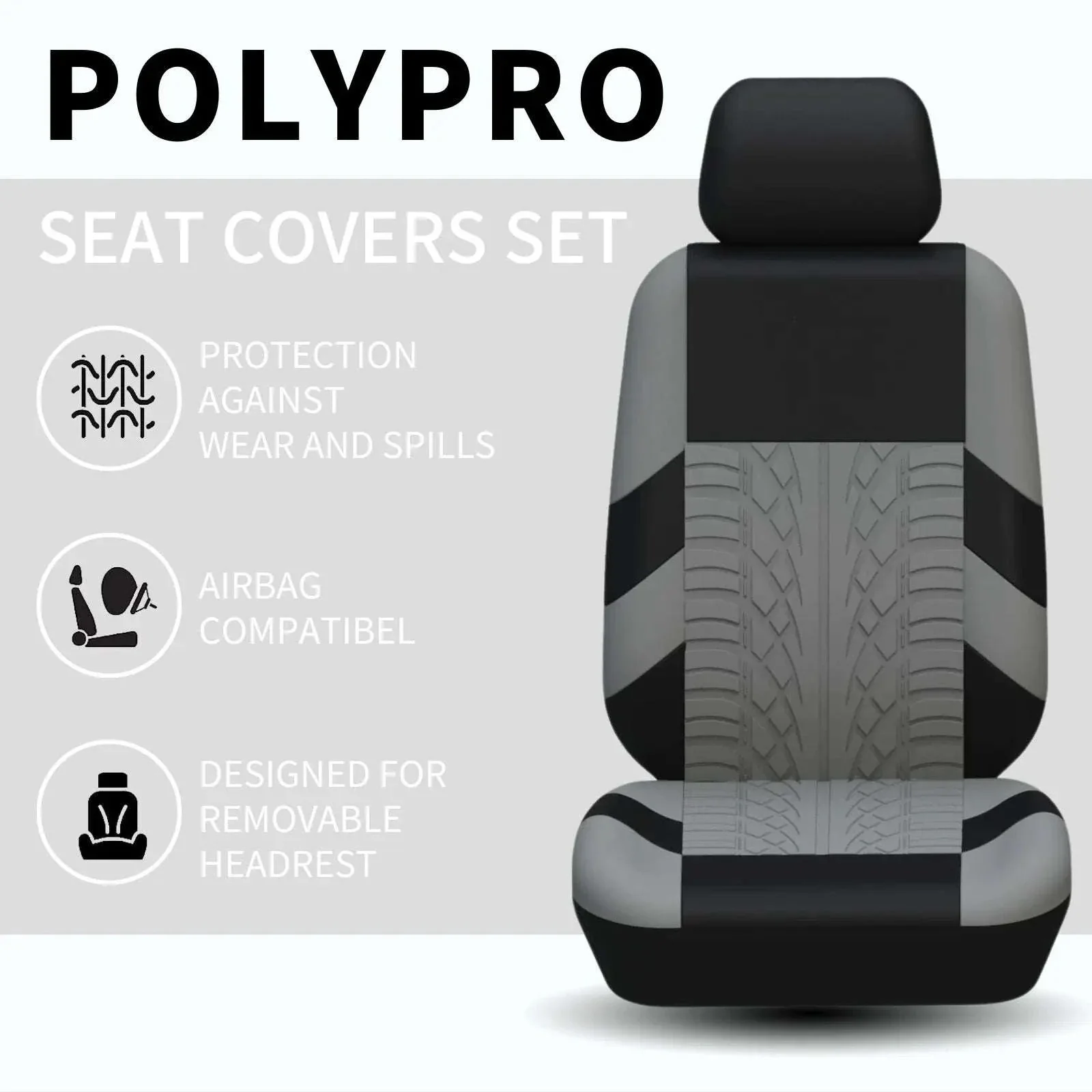Full Set Car Seat Covers for Cars, SUVs, and Vans - Image 5
