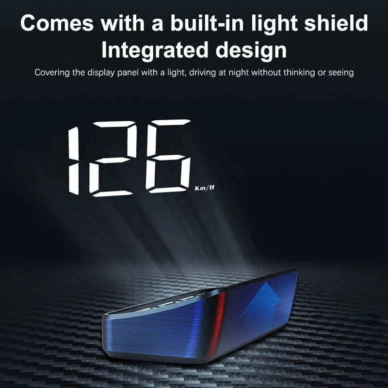 Car Speedometer HUD GPS Windshield Display - Image 2