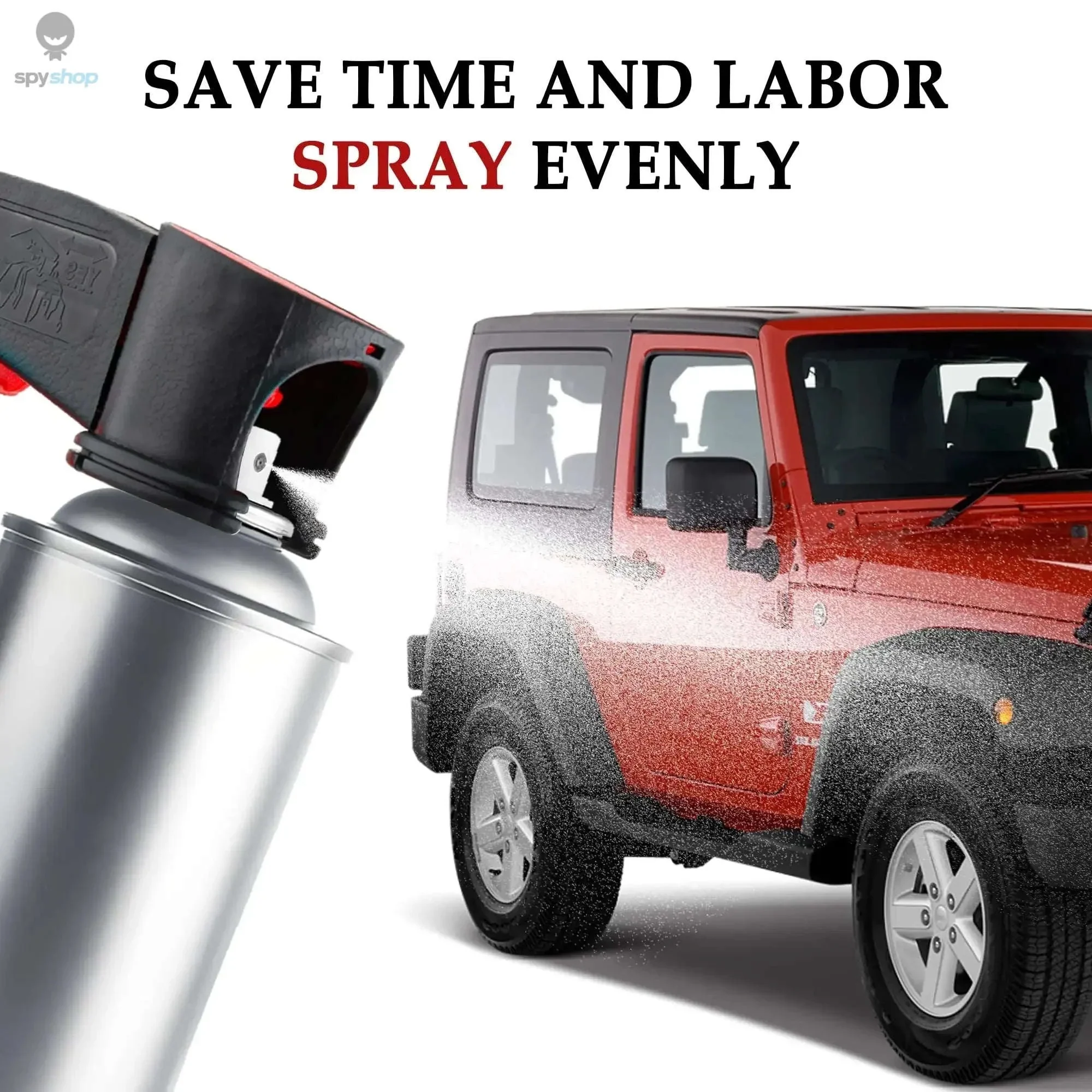 Car Spray Trigger Handle for Steadier, Cleaner Spray Control - Image 5