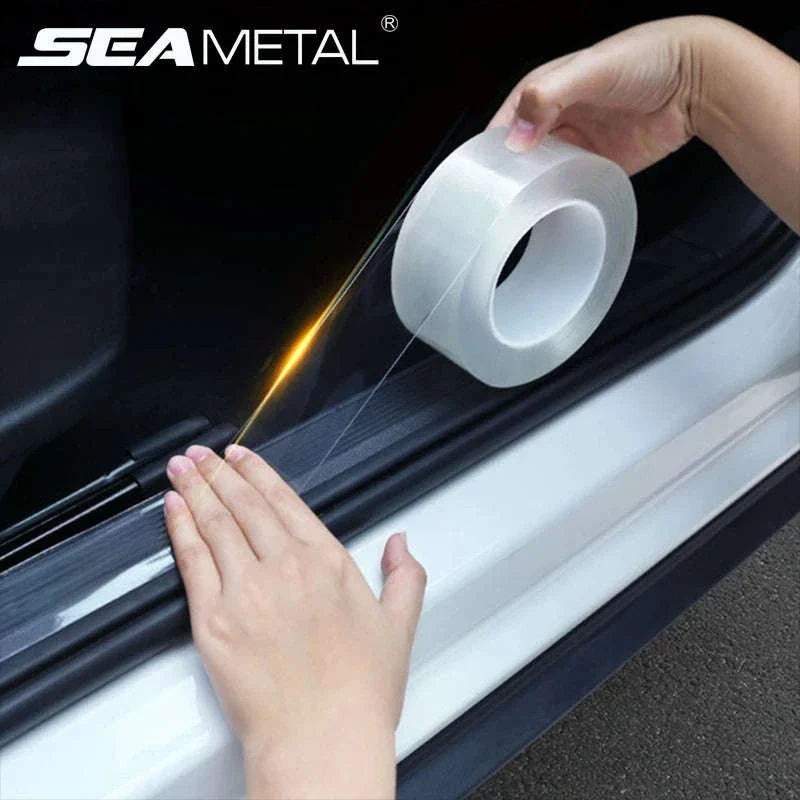 Universal Transparent Car Door Edge Protector Film